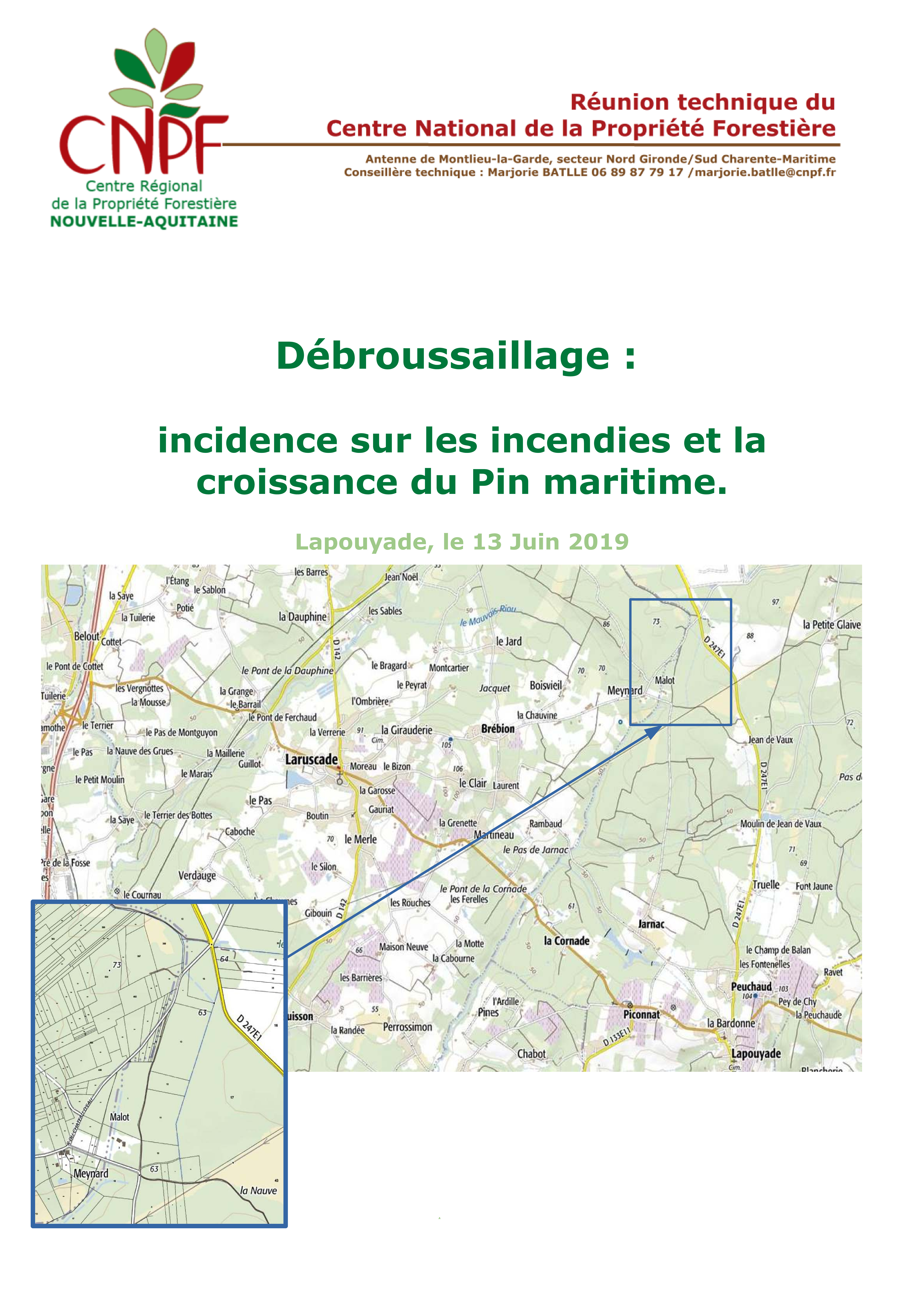Le débroussaillement