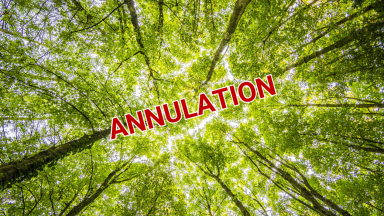 Annulation réunion