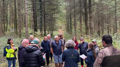 Réunion d'information eau et forêt - ©CNPF