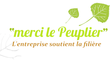 logo Merci le Peuplier - Soutien à la filière