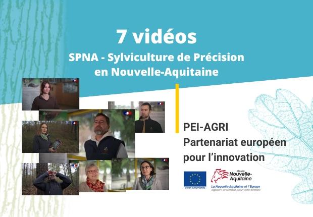 Vidéos SPNA - Sylviculture de précision en Nouvelle-Aquitaine