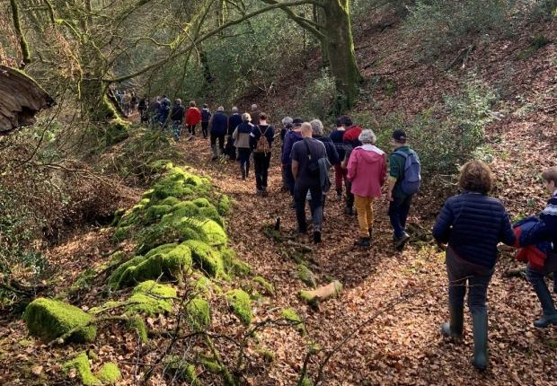 Réunion forêt - Eymoutier (87) -  24 fev