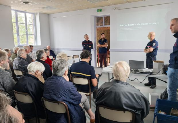 Réunion incendie Creuse 2026
