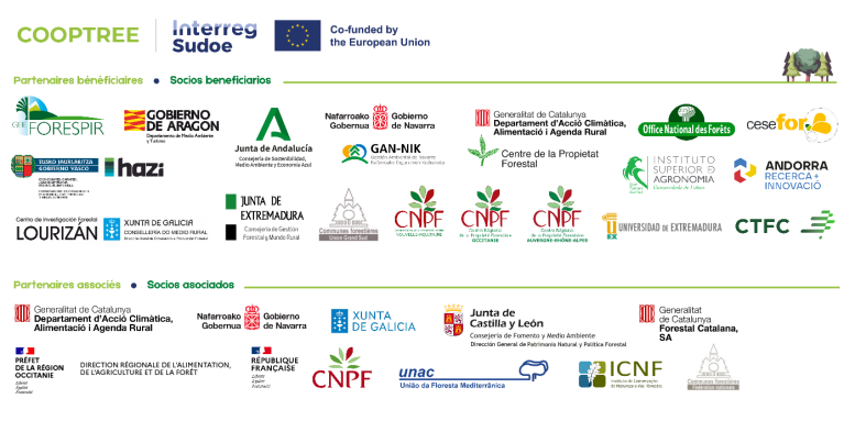 Logos partenaires COOPTREE