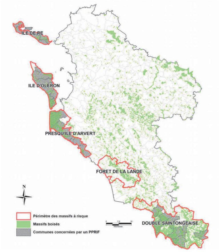 Localisation communes Charente-Maritime