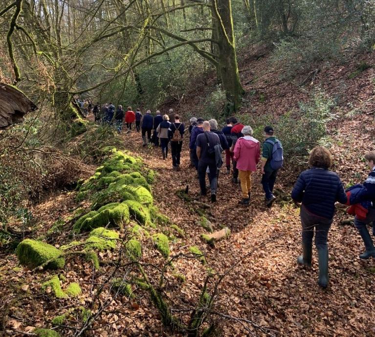 Réunion forêt - Eymoutier (87) -  24 fev