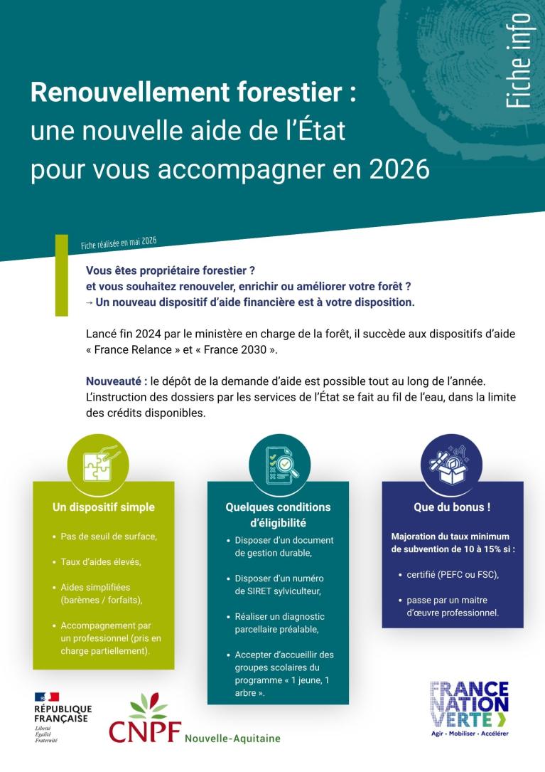 Fiche info - France Nation Verte- Mai 2026