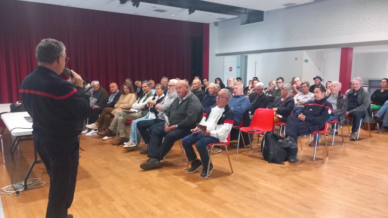 Réunion incendie - 17 - Bussac Forêt - 2026